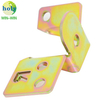 Mild Steel Bracket Metal Stamping Fabriation with Color Zinc Plating