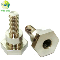 Copper C81400 CNC Turning Parts Power Terminal with Nickel Plating