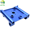 Customized Blue Anodizing Mortising Body 6083 Aluminum CNC Machining Parts