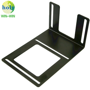 Steel A1018 Yag Laser Cutting Flap Mount with Bending Service