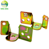 Mild Steel Bracket Metal Stamping Fabriation with Color Zinc Plating