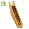 Gold Anodized Hardware CNC Aluminum Machining Parts for Electrical Equipment 
