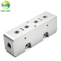 Precise CNC Aluminum Machining Block Parts for Aluminum Manifold