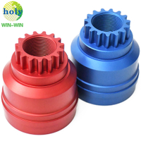 Precision Aluminum CNC Turning Lathe Parts Tripod Drive Hub Housing