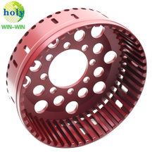 Red Hard-Anodizing Aluminum7075T6 CNC Machining Motorcycle Tool 48T Clutch Basket