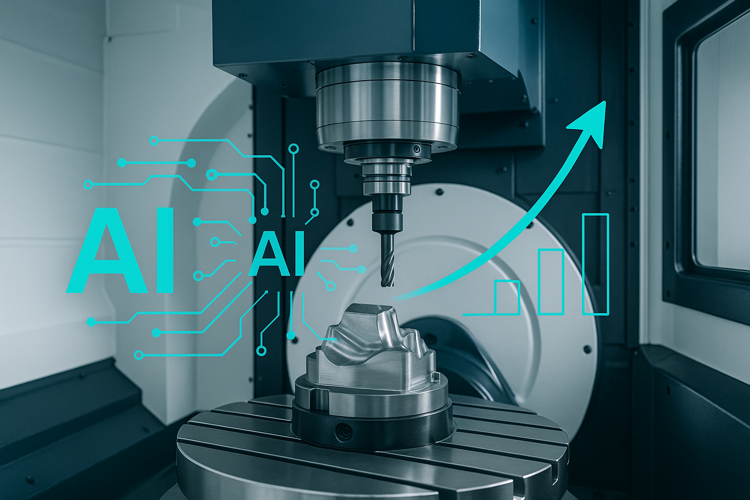 How to boost margins with AI for CNC machining
