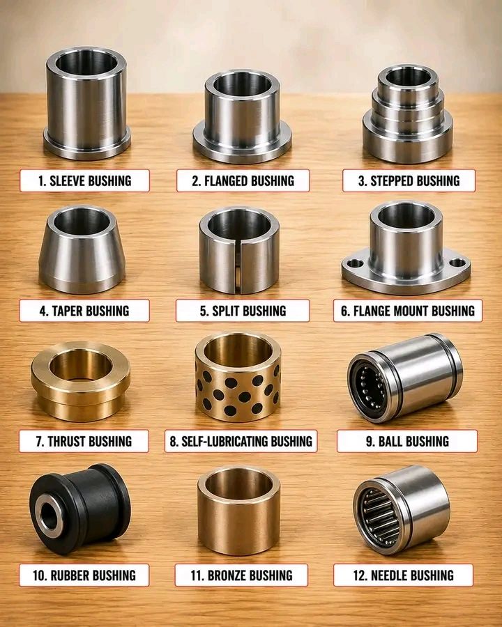 Bushings: Types & Uses in Machinery & Equipment | Farag Ali posted on the topic | LinkedIn